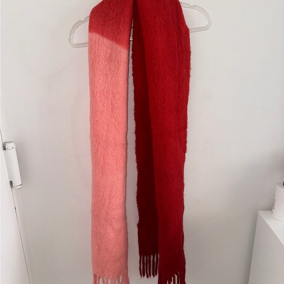 Isabel Marant Firna fringed ombré alpaca-blend scarf - Picture 6 of 8
